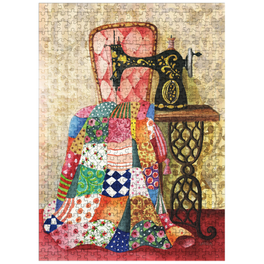 puzzleplate Quilt - Gabila - Lovely Times 500 Jigsaw Puzzle