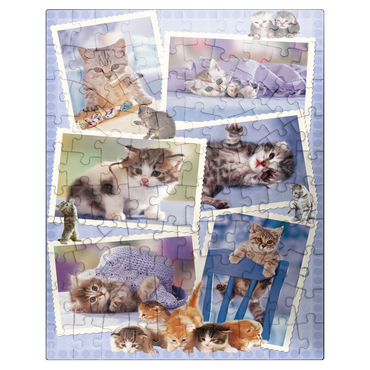 puzzleplate Cats - Monika Wegner - Little Friends 100 Jigsaw Puzzle