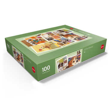 Dogs - Monika Wegner - Little Friends 100 Jigsaw Puzzle box view1