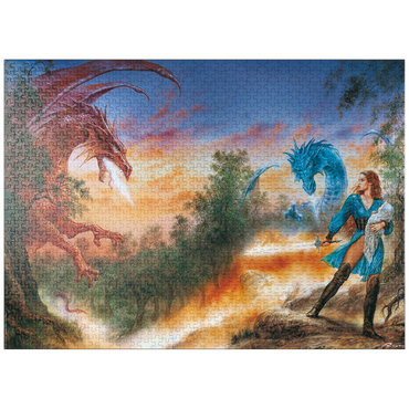 puzzleplate Attack - Luis Royo - Fantasies 1000 Jigsaw Puzzle