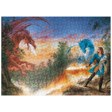 puzzleplate Attack - Luis Royo - Fantasies 500 Jigsaw Puzzle