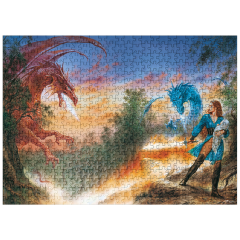 puzzleplate Attack - Luis Royo - Fantasies 500 Jigsaw Puzzle