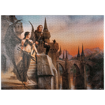 puzzleplate Wings - Luis Royo - Fantasies 1000 Jigsaw Puzzle