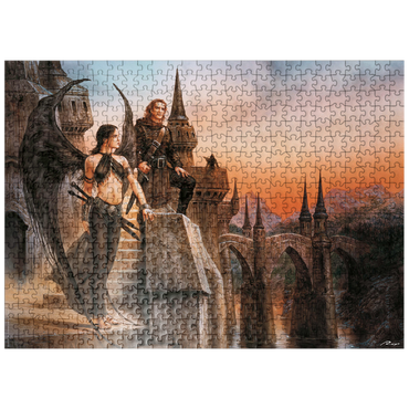 puzzleplate Wings - Luis Royo - Fantasies 500 Jigsaw Puzzle