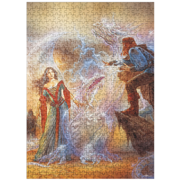 puzzleplate Spell - Luis Royo - Fantasies 500 Jigsaw Puzzle