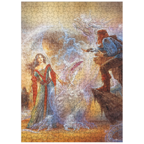 puzzleplate Spell - Luis Royo - Fantasies 500 Jigsaw Puzzle