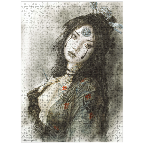 puzzleplate Sadness - Luis Royo - Dead Moon 500 Jigsaw Puzzle