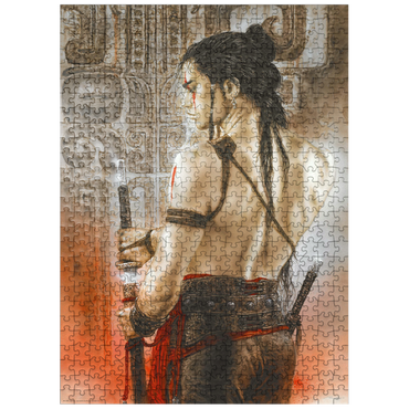 puzzleplate Back - Luis Royo - Dead Moon 500 Jigsaw Puzzle