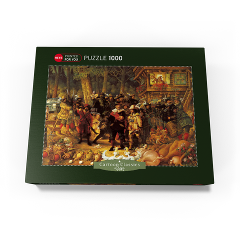 Rembrandt - Michael Ryba - Cartoon Classics 1000 Jigsaw Puzzle box view3