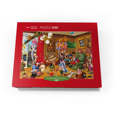 Birthday - Jean-Jacques Loup - Cartoon Classics 1000 Jigsaw Puzzle box view3