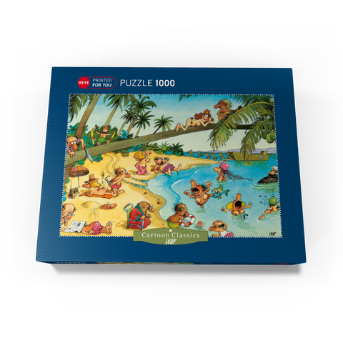 Beachies - Jean-Jacques Loup - Cartoon Classics 1000 Jigsaw Puzzle box view3