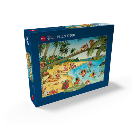 Beachies - Jean-Jacques Loup - Cartoon Classics 500 Jigsaw Puzzle box view1