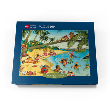 Beachies - Jean-Jacques Loup - Cartoon Classics 500 Jigsaw Puzzle box view1