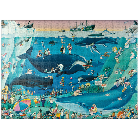 puzzleplate Ocean - Blachon - Cartoon Classics 1000 Jigsaw Puzzle