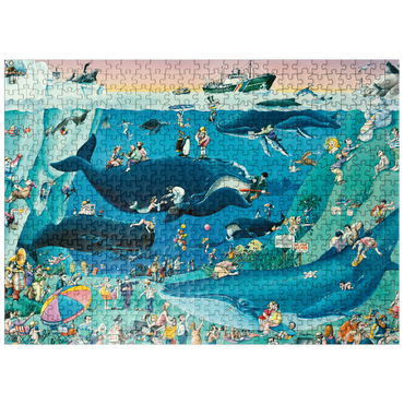 puzzleplate Ocean - Blachon - Cartoon Classics 500 Jigsaw Puzzle