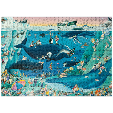 puzzleplate Ocean - Blachon - Cartoon Classics 500 Jigsaw Puzzle
