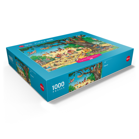 Playground - Jean-Jacques Loup - Cartoon Classics 1000 Jigsaw Puzzle box view1