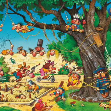 Playground - Jean-Jacques Loup - Cartoon Classics 500 Jigsaw Puzzle 3D Modell