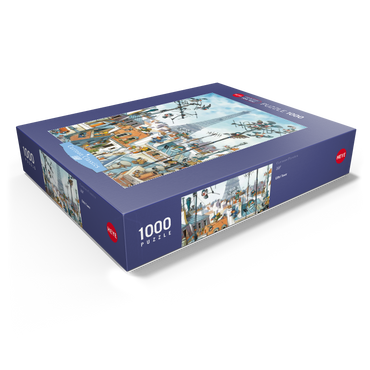 Eiffel Tower - Jean-Jacques Loup - Cartoon Classics 1000 Jigsaw Puzzle box view1