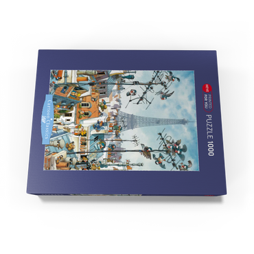 Eiffel Tower - Jean-Jacques Loup - Cartoon Classics 1000 Jigsaw Puzzle box view3
