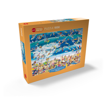 Surfing - Blachon - Cartoon Classics 1000 Jigsaw Puzzle box view2