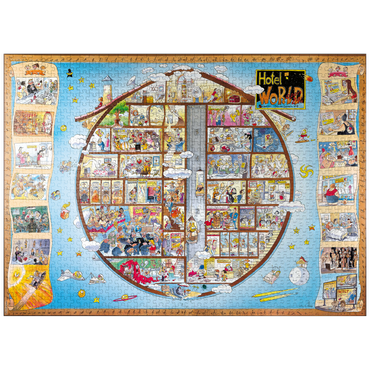 puzzleplate Hotel World 1000 Jigsaw Puzzle