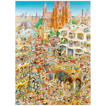 puzzleplate Barcelona 1000 Jigsaw Puzzle