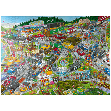 puzzleplate Traffic Jam 1000 Jigsaw Puzzle