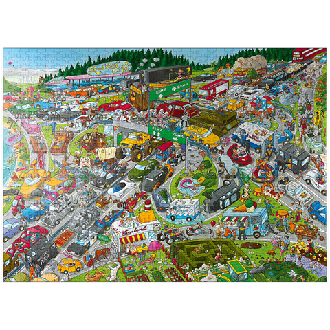 puzzleplate Traffic Jam 1000 Jigsaw Puzzle