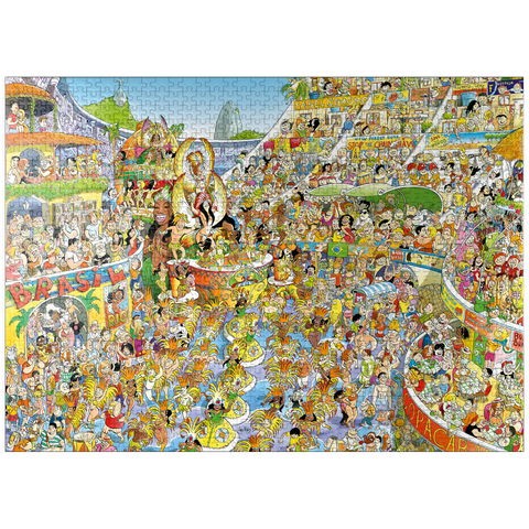 puzzleplate Carnival in Rio 1000 Jigsaw Puzzle