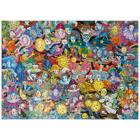 puzzleplate Masquerade  - Sven Hartmann 500 Jigsaw Puzzle