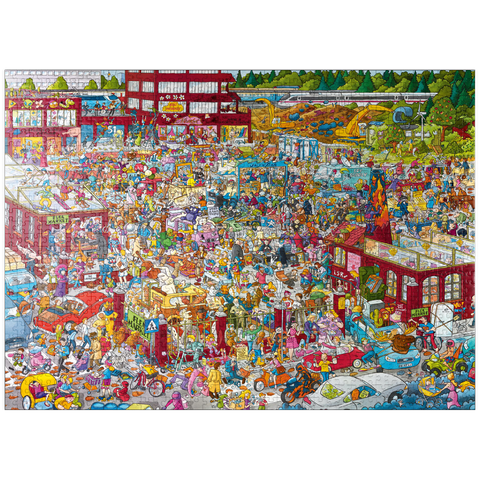 puzzleplate Flea Market 1000 Jigsaw Puzzle