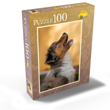 Aussi puppy 100 Jigsaw Puzzle box view1
