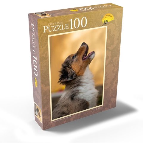 Aussi puppy 100 Jigsaw Puzzle box view1