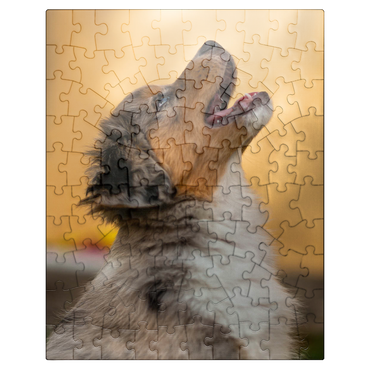 puzzleplate Aussi puppy 100 Jigsaw Puzzle