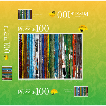 Salvador Market 100 Jigsaw Puzzle box 3D Modell