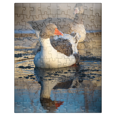 puzzleplate Hybrid Goose 100 Jigsaw Puzzle