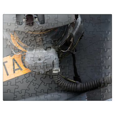 puzzleplate Helmet and Dassault  Dornier Alpha Jet 100 Jigsaw Puzzle