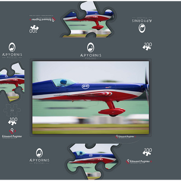 Extra 330SC from the side 100 Jigsaw Puzzle box 3D Modell
