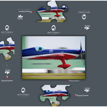 Extra 330SC from the side 500 Jigsaw Puzzle box 3D Modell