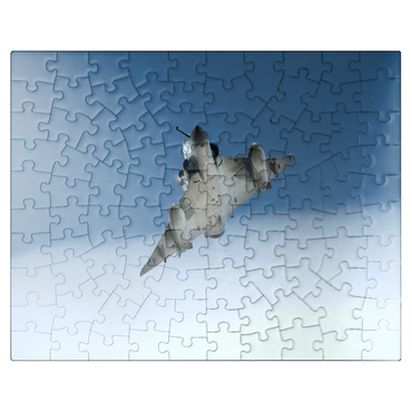 puzzleplate Dassault Mirage 2000N from below 100 Jigsaw Puzzle