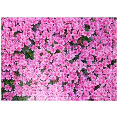 puzzleplate Flowery Azalea 500 Jigsaw Puzzle