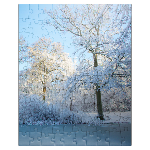 puzzleplate White Nature 100 Jigsaw Puzzle