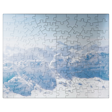 puzzleplate The snow waiting for sand 100 Jigsaw Puzzle