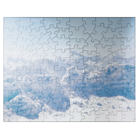 puzzleplate The snow waiting for sand 100 Jigsaw Puzzle
