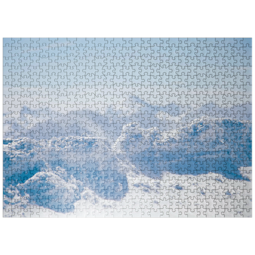 puzzleplate The snow waiting for sand 500 Jigsaw Puzzle