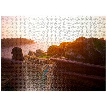 puzzleplate Foggy Sunrise 500 Jigsaw Puzzle