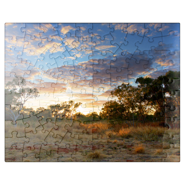 puzzleplate Aussie Sundown 100 Jigsaw Puzzle