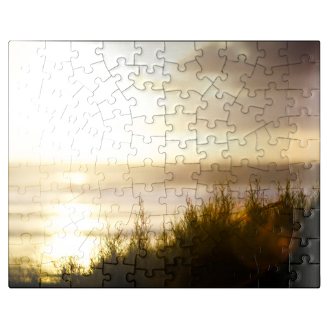 puzzleplate Sundown at ƒ1.2 - v2 100 Jigsaw Puzzle