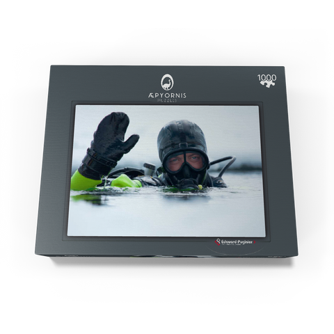 Under ice diving 1000 Jigsaw Puzzle box view1